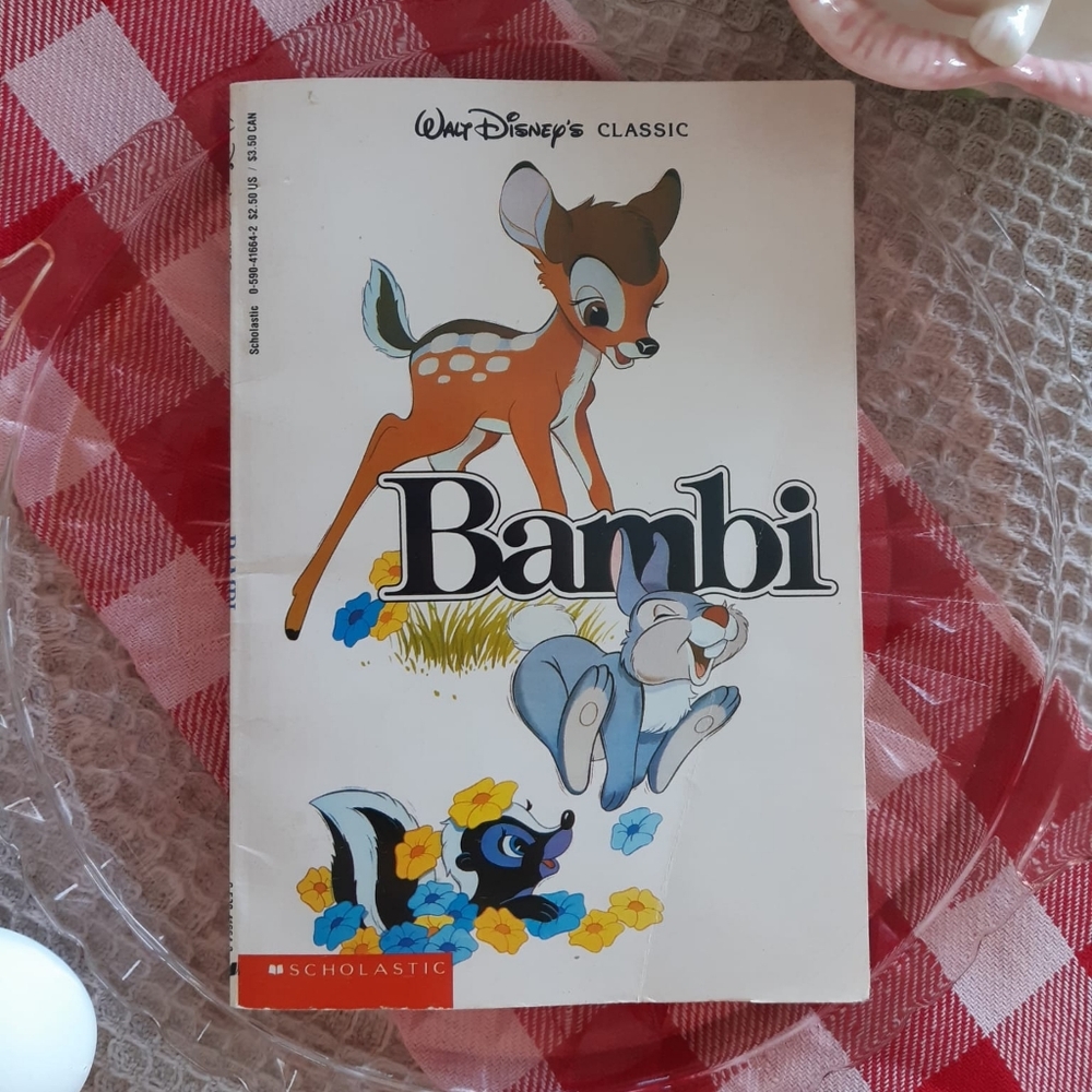 *SALE 3 for $20* Walt Disney Classic Bambi Book - 1988